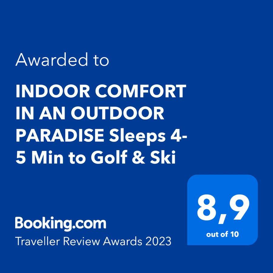Indoor Comfort In An Outdoor Paradise Sleeps 4- 5 Min To Golf & Ski Apartman Kimberley Kültér fotó